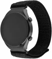 Fixed | Sporty Strap with Quick Release 22mm for Išmanusis laikrodis | 160-210 mm | Juodas | Nylon