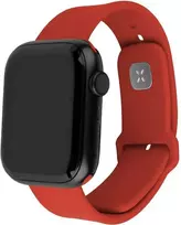 Fixed Ištaisyta | Sportiškas dirželio rinkinys Apple Watch 38/40/41 mm | 160-225 mm | Raudona | Silikonas