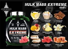 Azgard Nutrition Azgard Hulk Mass 4540 g masės auginimui : Skonis - Sausainių ir grietinėlės