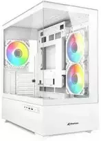 Sharkoon MK6 RGB Micro-ATX 1xGlass Baltas