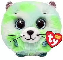TY Beanie Balls Pliušinis žaislas - žalias katinas, 10 cm
