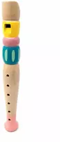 Svoora - Muzikinis instrumentas - Medinė mini-dūdelė - Povas - Violetinė