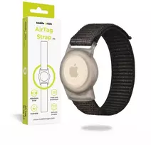 Dėklas Mobile Origin AirTag Strap, juodas