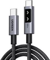 Ugreenl USB-C - USB-C Uno L509 100W 1m juoda