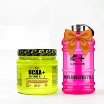 4+ Nutrition BCAA+ Instant 8:1:1 280 g + gertuvė dovanų : Skonis - Apelsininis