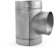 Ortakių trišakis ALNOR TPCL-100-100, su tarpine, 90°
