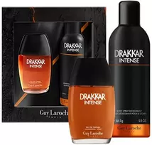 Set Guy Laroche: Drakkar Noir Intense Eau De Parfum For Men, 100 ml + Drakkar Noir Intense Body Purškiklis, 200 ml