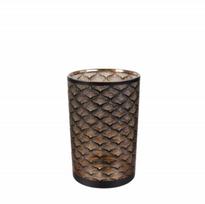 Bikuvalt Vaza stiklinė rusva sp. H20 cm ASTER Home Deco HD9026