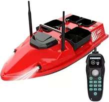 Žvejybos Įranga - Flytec V803 Nuotoliniu Būdu Valdomas Masalo Laivas 12000mAh 500m Nuotolis Juodas