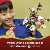 LEGO® NINJAGO® Zilvar ir drakonas-pabaisa Grimtak 71863
