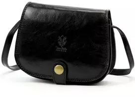 Moteriška odinė rankinė Florence ART. 882, juoda, crossbody