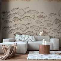 Artgeist Fototapetas - Subtle fish