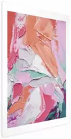 Artgeist Plakatas - Rožinė Palette - vibrant shades of pink, oranžinis, and žalias on canvas