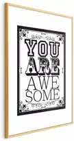 Artgeist Plakatas - You Are Awesome