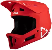 Dviratininko šalmas typu full face LEATT Helmet MTB Gravity 1.0 V24 dydis L, raudona