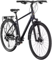 Dviratis Tabou Flow 4 EQ juodas-violetinė-M / 19" (Dydis: M / 19")