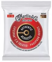 Martin Strings Martin MA540T Light (12-54) - akustinės gitaros stygos