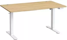 Songmics Reguliuojamo aukščio stalas 140 x 80 cm