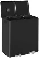 Songmics Šiukšliadėžė 2 x 30 l