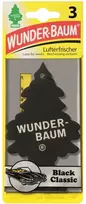 Automobilinis oro gaiviklis WUNDER-BAUM TREE Juodas Classic, 3 vnt