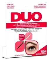 Ardell DUO 2-in-1 -On Striplash Adhesive Baltas / Clear 5 g