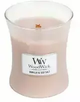 Woodwick Vanilla & Sea Salt Vase (vanilla and sea salt) - Scented candle