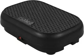 Aosom Vibracijos platforma 48x32x12,5 cm Juoda Fitneso įranga