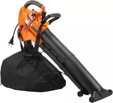 Aosom Lapų pūstuvas ir vakuumas 121,5x31x48 cm oranžinės spalvos plastikas