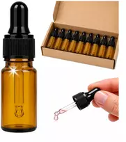 Plastikinis butelis su metaliniu dangteliu 30ml - mėginio buteliukas