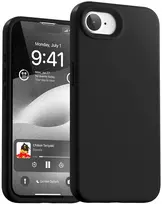 Dėklas Mercury Pure Magsafe Silicon Case Apple iPhone 16e/17e juodas
