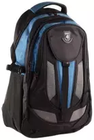 Talpi juoda+mėlyna turistinė-sportinė NEW BERRY kuprinė 2251