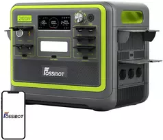 FOSSIBOT F2400 2400W Charging Station Žalias