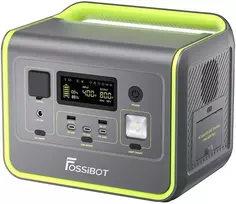 FOSSIBOT F800 800W Charging Station Žalias