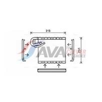 Oro kondicionieriaus garintuvas AVA Clever Choice MSV550