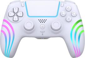 Deep Explorer Wireless Controller White PS4 / PS3 / PC