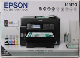 Epson EcoTank L15150 Pint Scan Copy Fax | Epson | EcoTank L15150 | Inkjet | Colour | Multicunctional Printer | A3+ | Wi-Fi | Black | DAMAGED PACKAGING