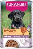 Eukanuba Life Care Puppy Rich in turkey with carrots - wet dog food - 400g