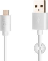 Fixed | Data And Charging Cable With USB/USB-C Connectors | White
