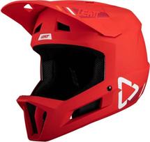 Leatt MTB Gravity 1.0 V24 Full-Face Cycling Helmet, Size L, Red
