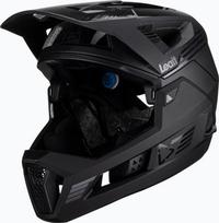 Leatt MTB Enduro 4.0 V23 bicycle helmet with removable chin bar, size M, black
