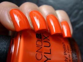 VINYLUX WEEKLY POLISH -  ELECTRIC ORANGE