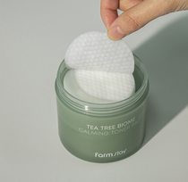 Farmstay Tea Tree Biome Calming Toner Pad, 140ml
