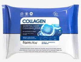 Farmstay Collagen Water Full Moist Cleansing Tissue, 120 g / 30 sheets