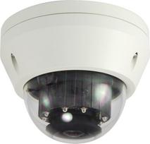 No Name LevelOne HUBBLE Fixed Dome IP Network Camera, H.265, 3-Megapixel, 802.3af PoE, IR LEDs, Indoor/Outdoor, Vandalproof