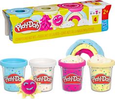 Play-Doh Konfeti plastilino rinkinys, 4 vnt.
