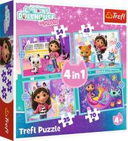 Trefl GABBY´S DOLLHOUSE Dėlionių rinkinys