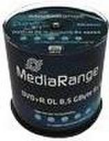 MEDIARANGE 100 x DVD+R DL - 8.5GB 8x - Spindel