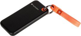 zewnętrzny SSD Verbatim Pocket 256GB Black-Orange (.) | .