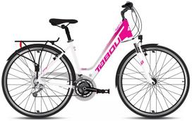 Dviratis Tabou Kinetic 2 W white-fuxia-S / 17"