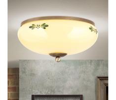 Orion DL 7-673 - lubinis šviestuvas LANDHAUS 2xE27/60W/230V, skersmuo 28 cm, bronzinė/kreminė